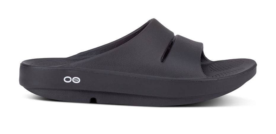 Oofos Ooahh Slide Black-Black