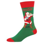 Men’s Classic Coke Santa Socks