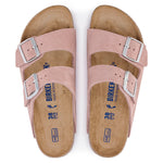 Birkenstock Arizona Soft Footbed Suede Leather Pink Clay