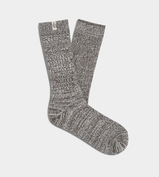 Ugg Rib Knit Slouchy Crew Sock Nightfall