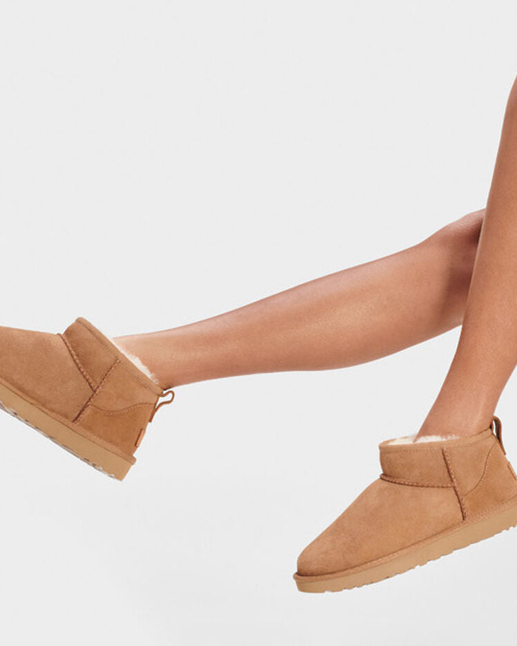 Ugg W Classic Ultra Mini Chestnut