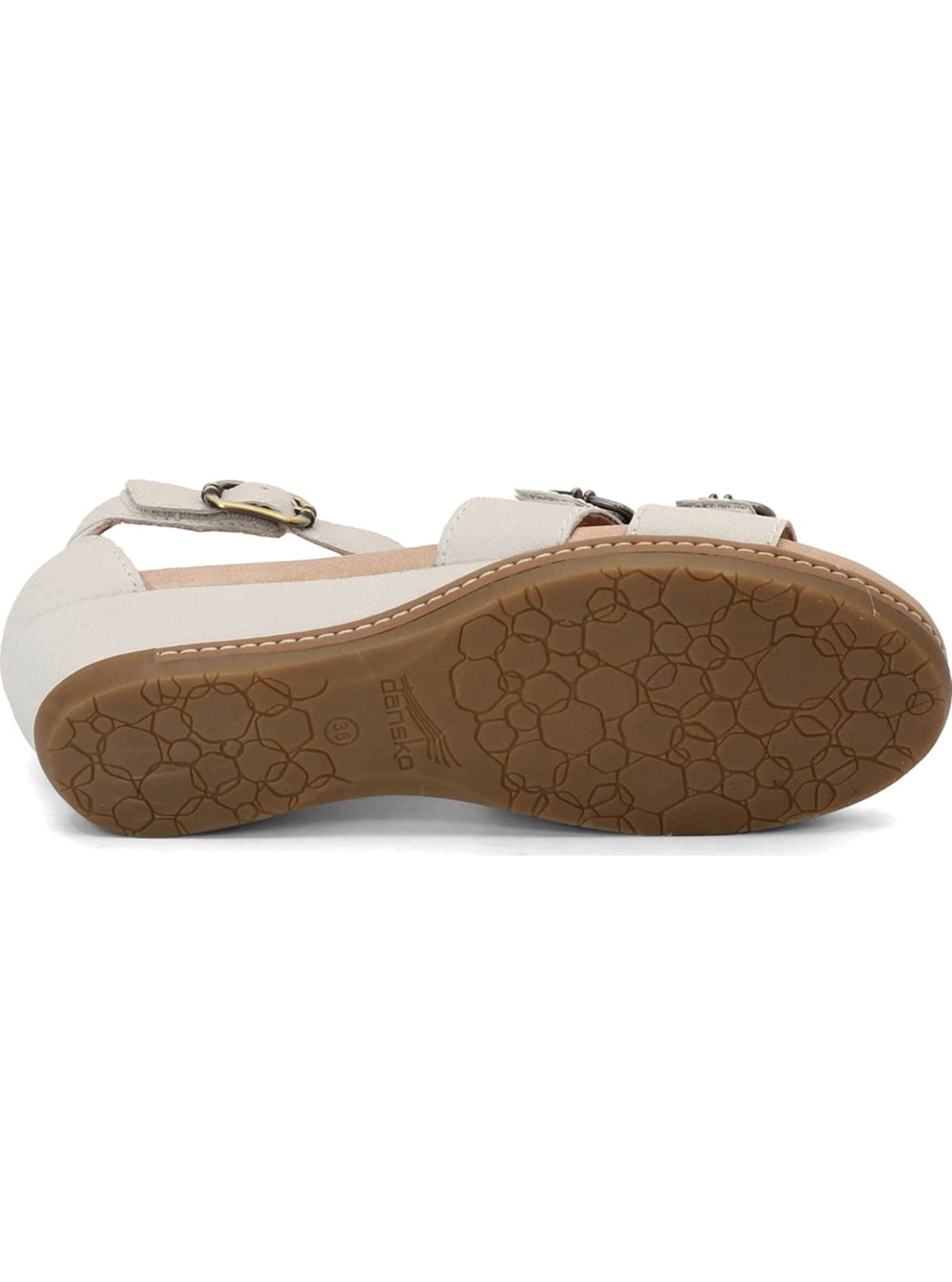 Dansko Astrid Ivory Textured Nubuck