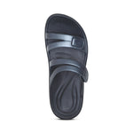 Aetrex Janey Sport Pewter Water Friendly Slide