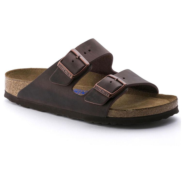 Birkenstock Arizona Habana Soft Footbed Oiled leather