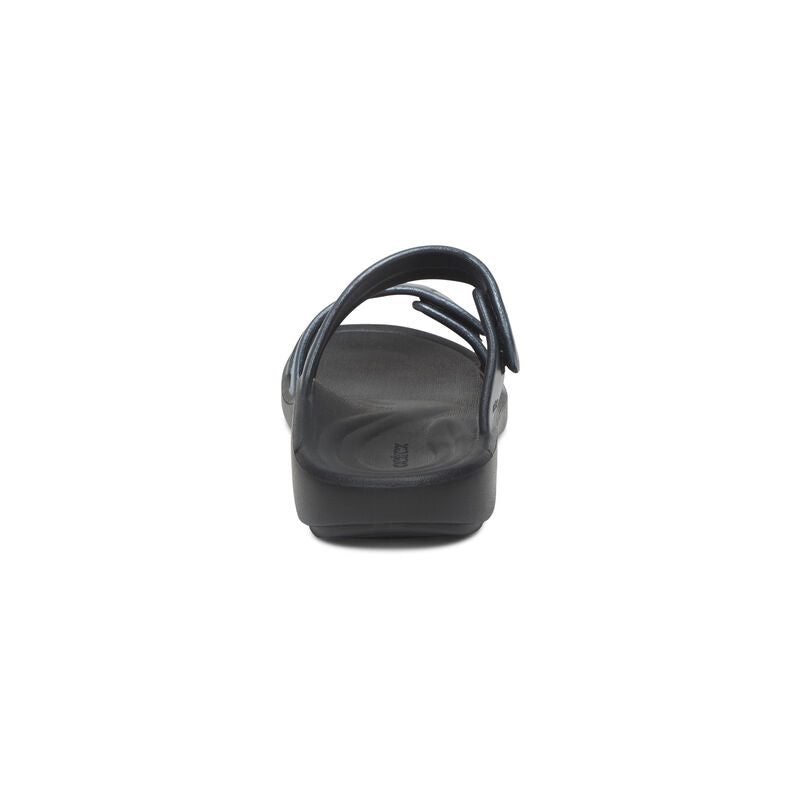 Aetrex Janey Sport Pewter Water Friendly Slide
