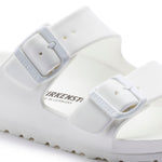 Birkenstock Arizona Eva Metallic White