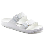 Birkenstock Arizona Eva Metallic White