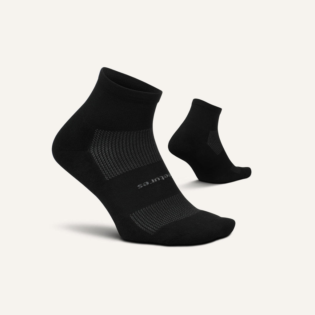 Feetures High Performance Ultra Light Quarter Black Large