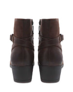 Dansko Cagney Brown Burnished Suede