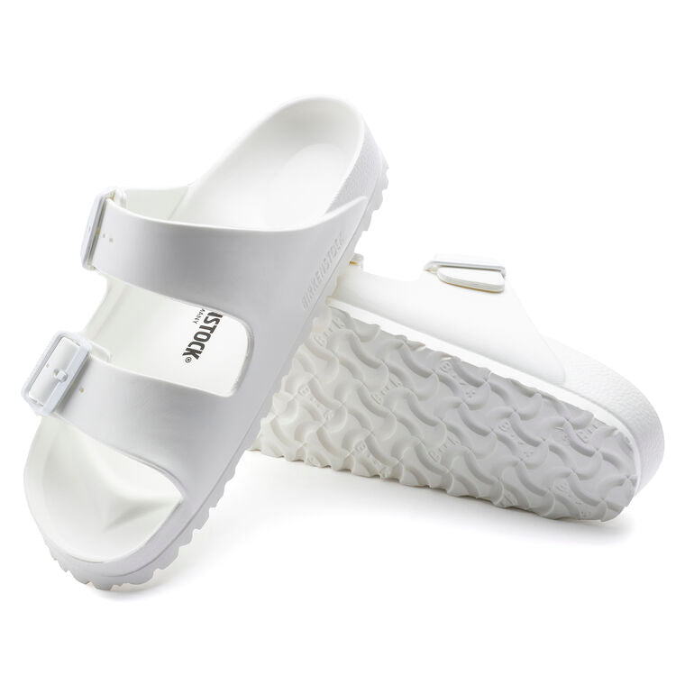 Birkenstock Arizona Eva Metallic White