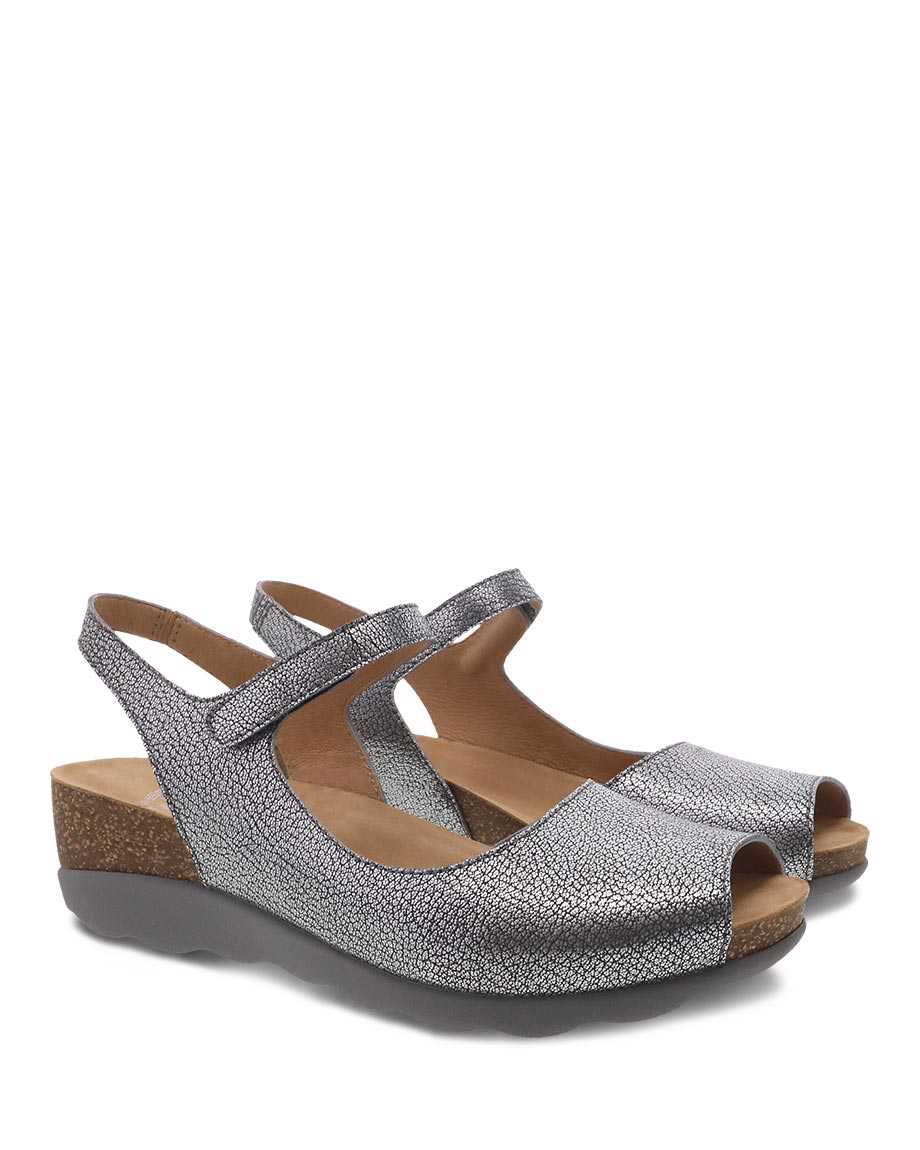 Dansko Marcy Pewter Metallic