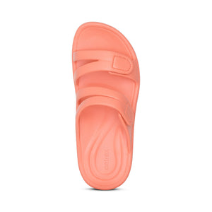 Aetrex Janey Sport Coral Water Friendly Slide