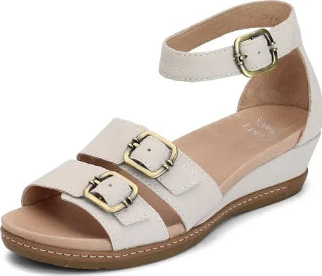 Dansko Astrid Ivory Textured Nubuck. CLEARANCE