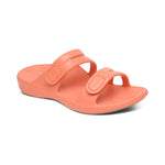 Aetrex Janey Sport Coral Water Friendly Slide