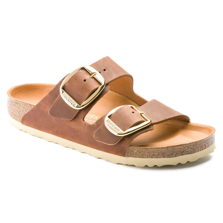 Birkenstock Arizona Big Buckle Leather Cognac