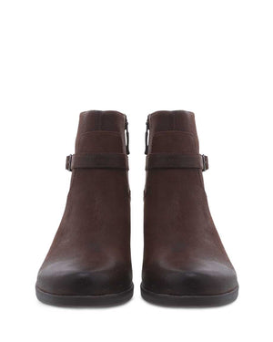 Dansko Cagney Brown Burnished Suede