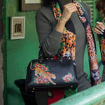 Wide Organizer Satchel